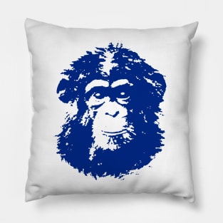 Smiling Monkey Face Pillow