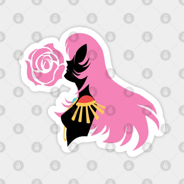 Utena Rose Cameo Magnet by Spring Heart
