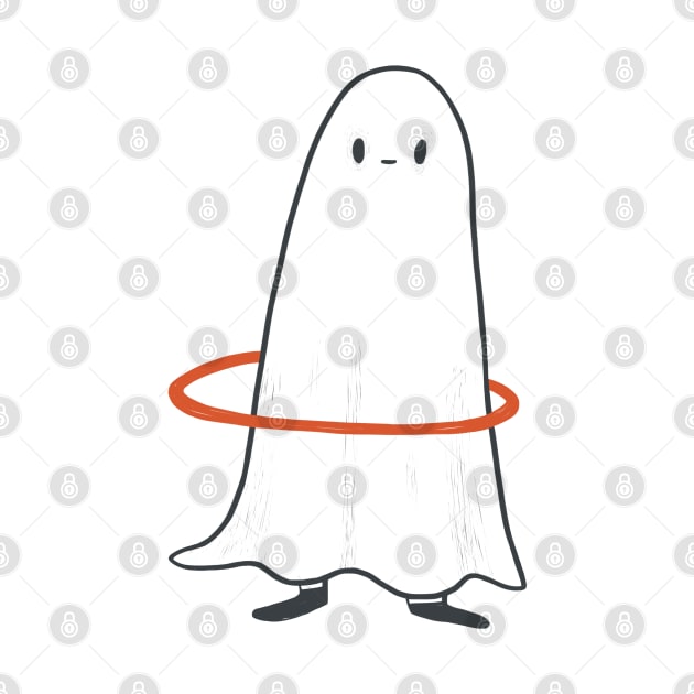 hula hoop ghost by claudiamaestriny