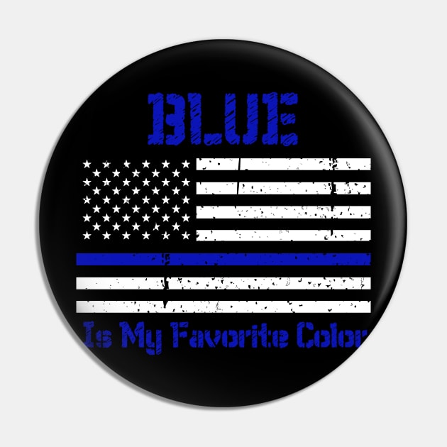 This Blue Line Police Pin by TriHarder12