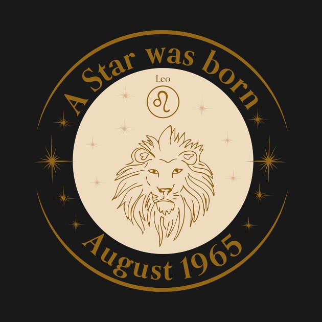 Birthday T-Shirt - Zodiac Leo by Lemonflowerlove