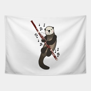 Bassoon Sea Otter Tapestry