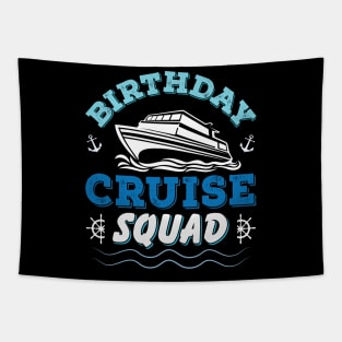 Birthday Cruise Squad Birthday Party Tee Cruise Squad 2023 Tapestry