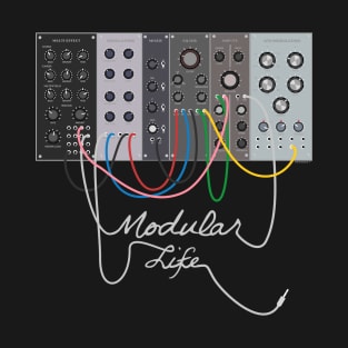 Modular Synth Eurorack Synthesizer T-Shirt