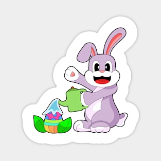 Rabbit Easter Easter egg Watering can Magnet