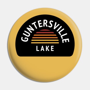 Lake Guntersville Retro Pin