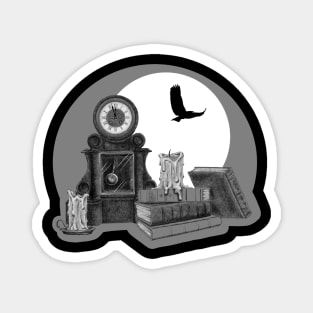 Edgar Poe's Desk Magnet