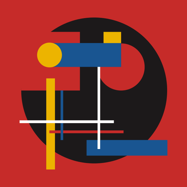 Bauhaus Composition Prima 2 by Revived.Arts