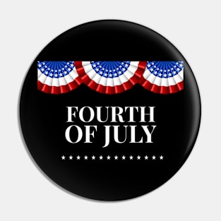 4th of July Pin