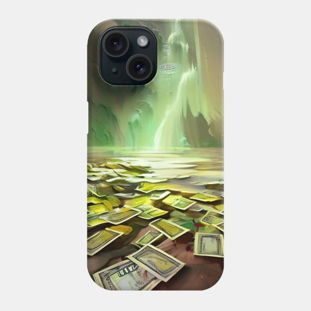 Fountain of wealth Phone Case by Gaspar Avila