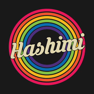 Hashimi - Retro Rainbow Style T-Shirt