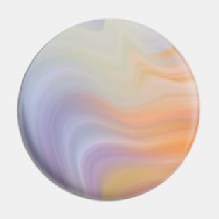 Rainbow Colorful Abstract Wave Pattern Pin