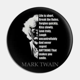 Mark Twain quote Pin