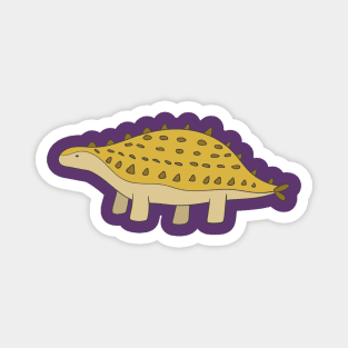 ANKYLOSAURUS DINOSAUR illustration Magnet