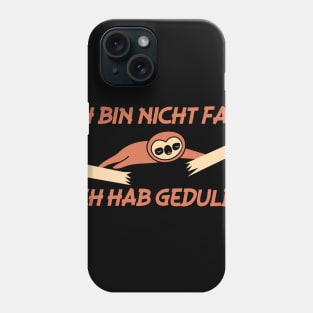 sloth not lazy Phone Case