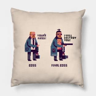 final boss Pillow