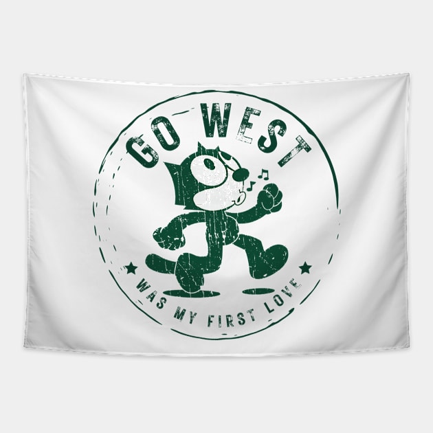 go west was my first love Tapestry by reraohcrot