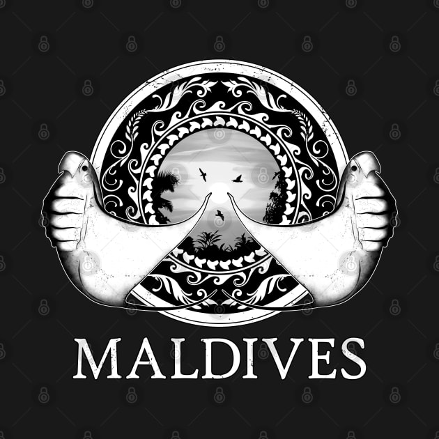 Giant Manta Ray Republic of the Maldives by NicGrayTees