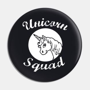 Unicorn Squad Funny Ladies Team Bridesmaids Dance T Shirts Pin