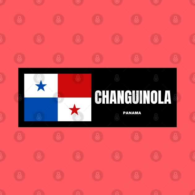 Changuinola City with Panama Flag by aybe7elf