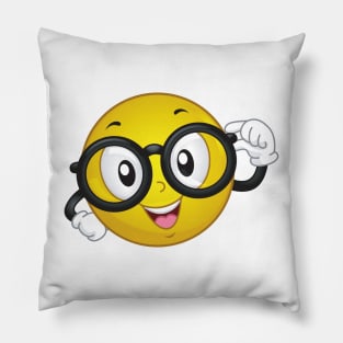 Student Smiley Pillow