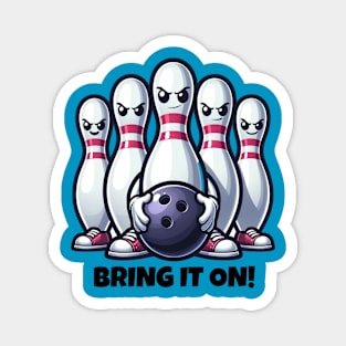 Bring It On Bowling Challenge Magnet