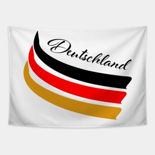 Deutschland und Flagge - German flag Tapestry