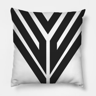 V - abstract Pillow