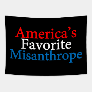 Americas Favorite Misanthrope Tapestry