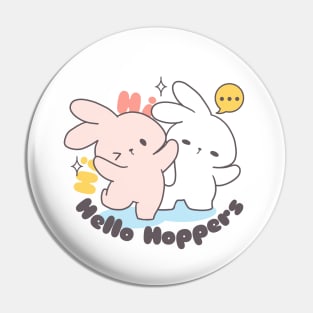 Hello, It's Bunny Time: Fun-Filled Moments with Loppy Tokki's Duo Pin