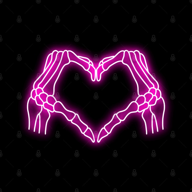 Heart Bones Neon Sign by jocela.png