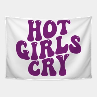 hot girls cry Tapestry