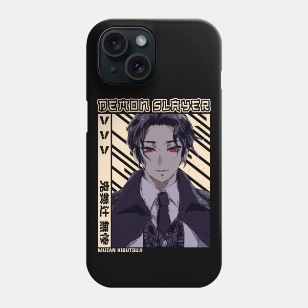 Muzan Kibutsuji - Demon Slayer Phone Case by Otaku Emporium