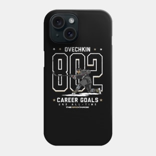 Alex Ovechkin Washington 802 Goals Retro Phone Case