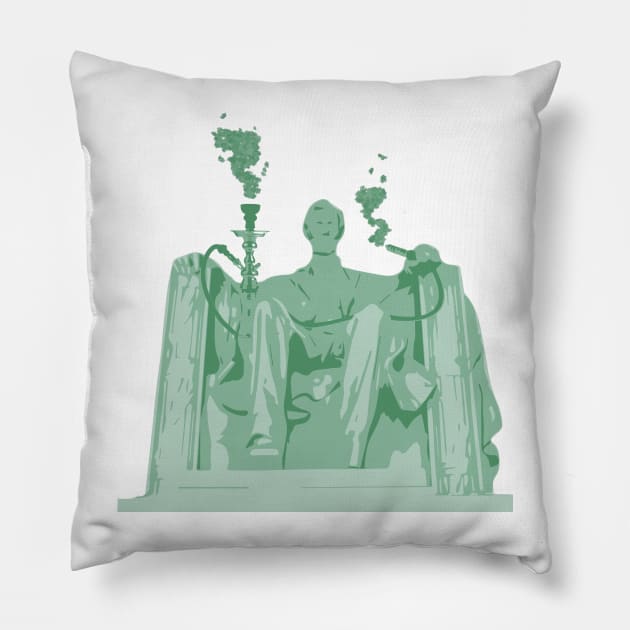 Lincoln | Honest Hookah Pillow by moose_cooletti