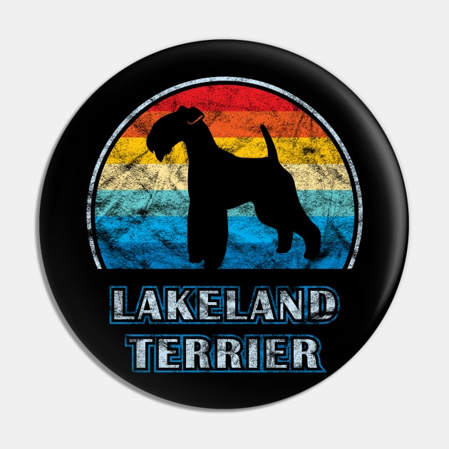 Lakeland Terrier Vintage Design Dog Pin by millersye