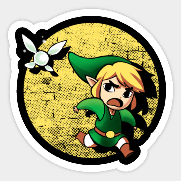 The adventures of Link - Link - Sticker | TeePublic