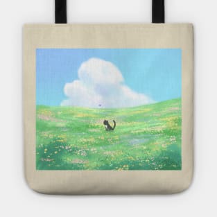 Meadow Cat Tote