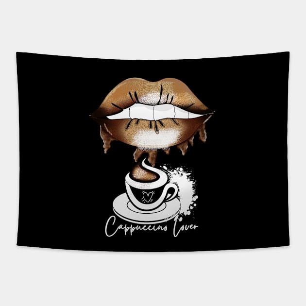 Cappuccino Lover Tapestry by 1Nine7Nine