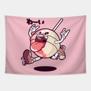 Jumpin' Lollipop (strawberry cream) Tapestry