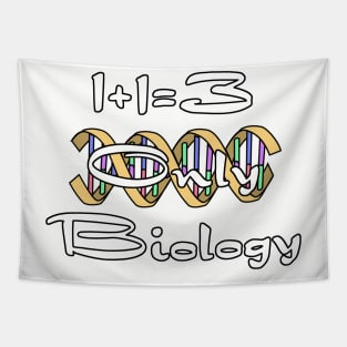 1+1=3 Only Biology Tapestry