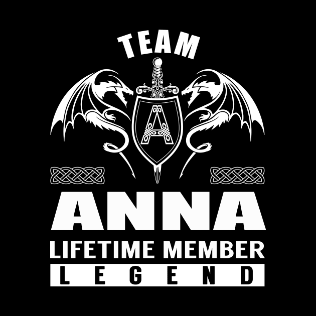 Team ANNA Lifetime Member Legend by Lizeth