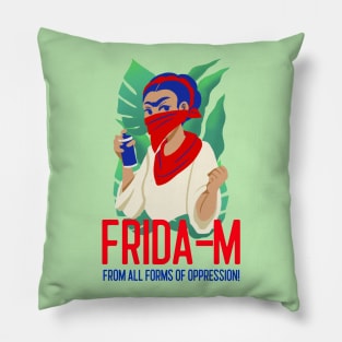 'FRIDA-M' Frida Kahlo inspired design Pillow