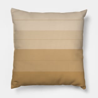 Variation on Earthy Tone Stripes Pillow