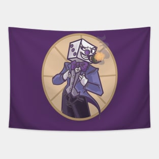 king dice Tapestry