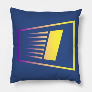 Letter I Letter Art Pillow