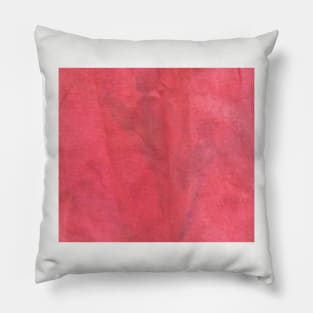 Blood Stain, Halloween, Muted Red Tie Dye Pillow