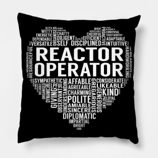 Reactor Operator Heart Pillow