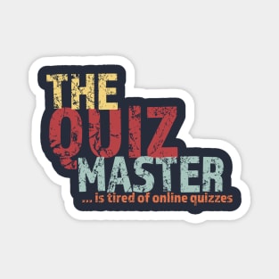 Quiz Master Online Pub Quiz Funny Magnet