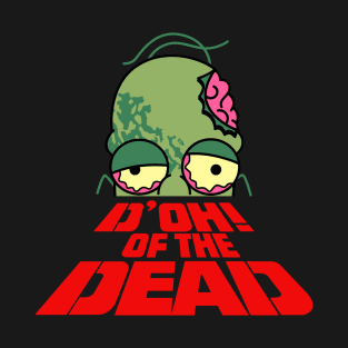 Funny Day Of The Dead Retro Zombie Cartoon Parody T-Shirt